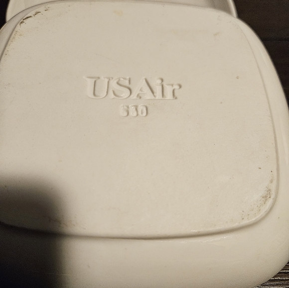 USAir Plate Set Abco China Brand Vintage Airplane Dishes - Picture 10 of 14